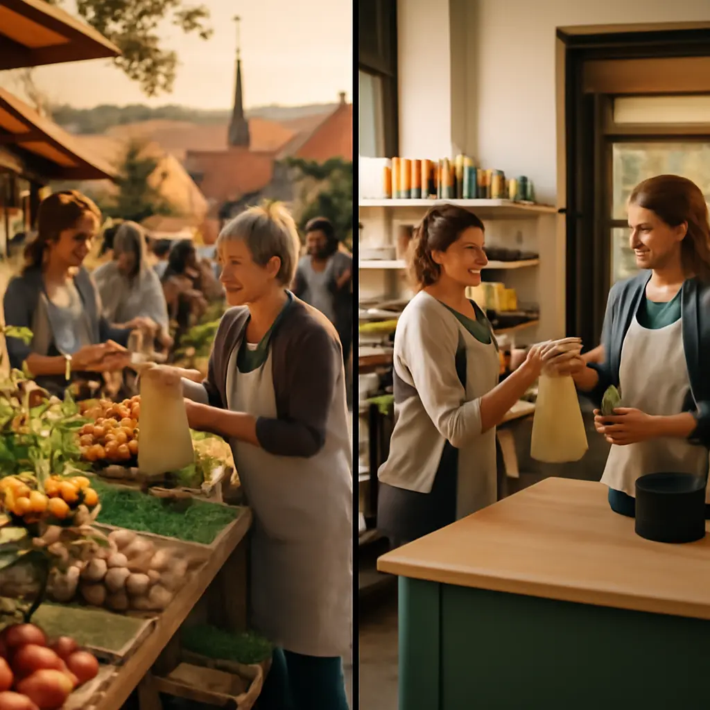 Farmářské trhy vs místní prodejny: kdo ovládne český venkovský trh